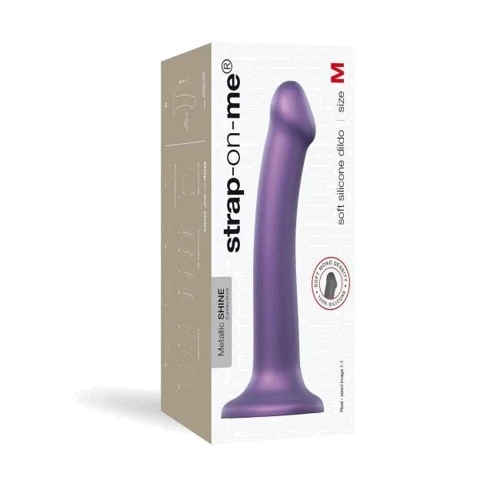 Насадка для страпона Strap-On-Me Mono Density Dildo Violet M: Для кого Для женщин