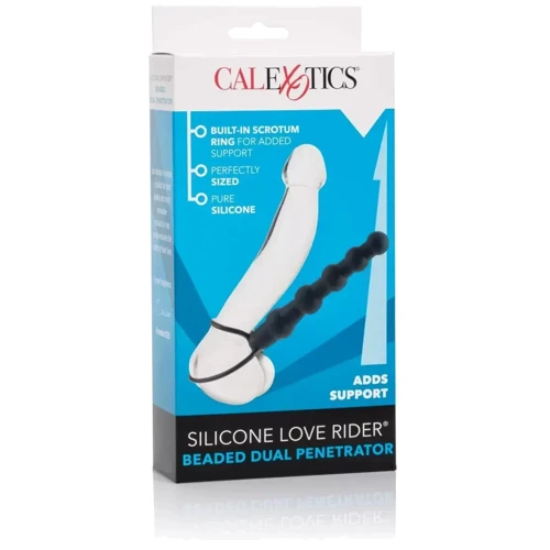 Насадка на член для двойного проникновения CalExotics Silicone LOVE Penetrator System: Материал Силикон