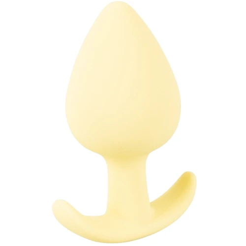 Анальний корок Cuties Mini Butt Plug Yellow: Матеріал Силикон