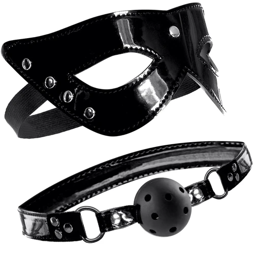 Набор Masquerade Mask & Ball Gag: Для кого Унисекс