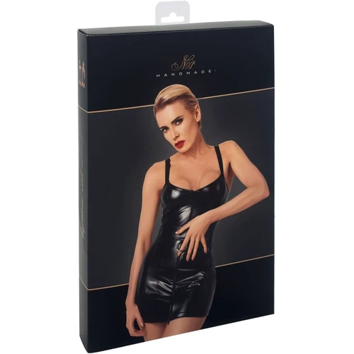 Платье Noir Handmade F320 Starlet wetlook minidress with ring belt Вlack, S: Страна-производитель товара Польша