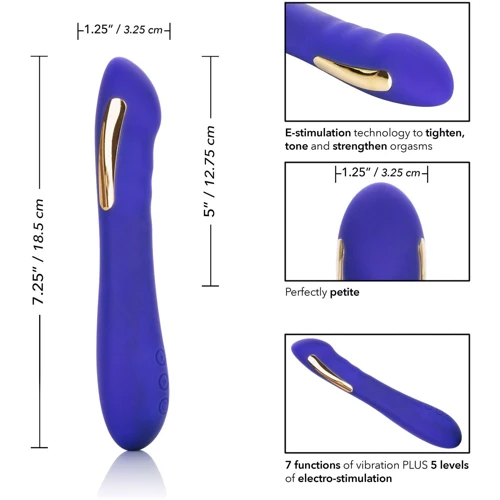CalExotics Impulse Estim Petite Wand электростимулятор с вибрацией, 12.75x2.5 см фото 9