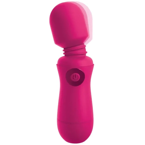 Вибромассажер Pipedream OMG Wands Enjoy Rechargeable Wand (фуксия): Тип управления Кнопочное