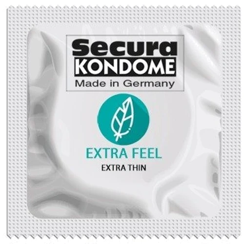 Extra Feel - Ультратонкі презервативи Secura, №100: Довжина, мм 180