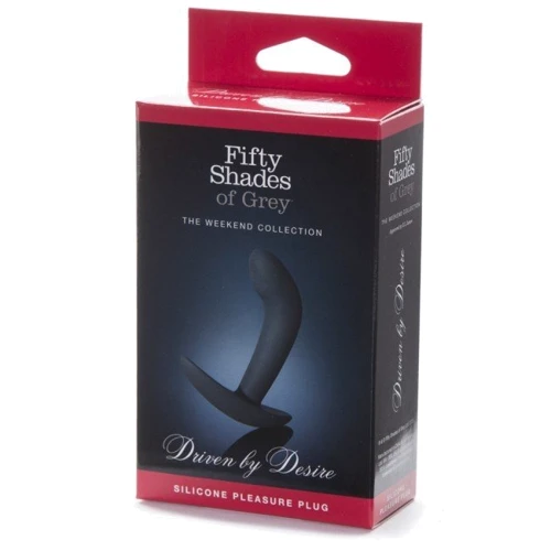 Масажер простати Fifty Shades of Grey, Driven by Desire Silicone Butt Plug: Для кого Для чоловіків