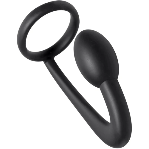 Стимулятор простати з ерекційним кільцем Prostatic Play Silicone Cock Ring and Prostate Plug: Для кого Для мужчин