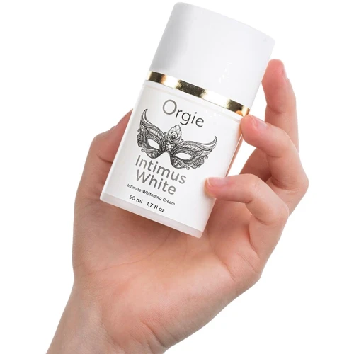Крем для осветления кожи Orgie – Intimus White (50 мл) усиленного действия, подходит для всех зон: Эффект Возбуждающий