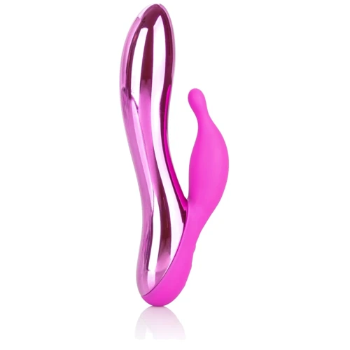 CalExotics DazzLED Radiance - вібратор кролик з LED підсвічуванням, 12.75x3.25 см: Тип управління кнопкове