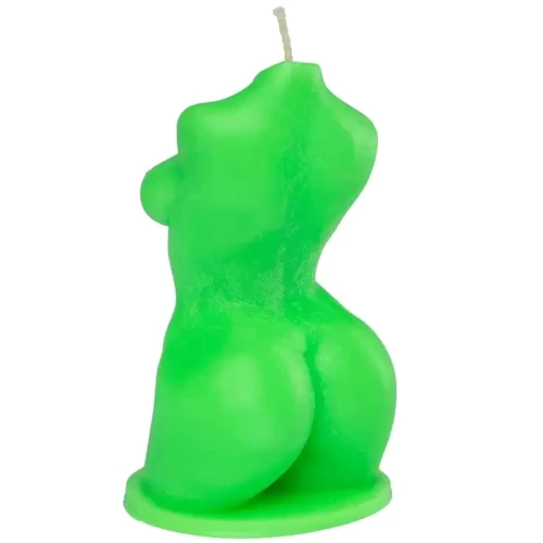 Свеча LOVE FLAME - Venus Green Fluor, CPS02-GREEN: Цвет зеленый
