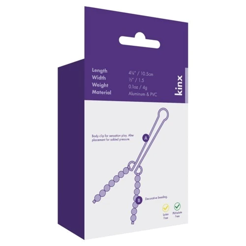 Зажим для клитора Squeeze n Please Beaded Clit Clip: Для кого Для женщин