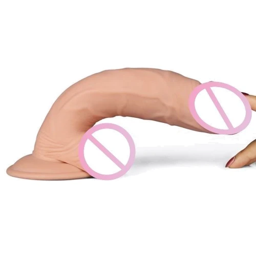 Вібромасажер LoveToy 8.8" The Ultra Soft Dude, Flesh Vibrating: Призначення Вагінальні