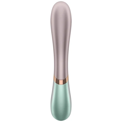 Смарт вібратор-кролик із підігрівом Satisfyer Hot Lover Green: Тип і форма Смарт-вібратор, Кролики
