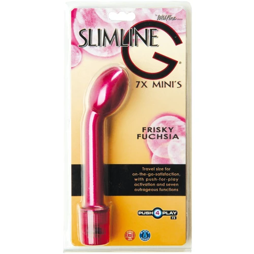 Вибратор Wildfire Slimline G 7X Minis, 17x3.5 см, фуксия: Для кого Для женщин