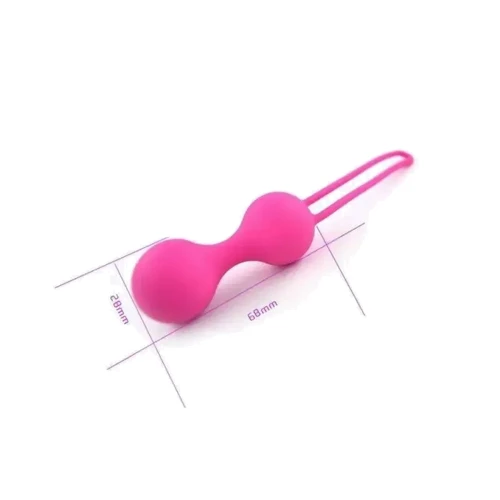 Набір вагінальних кульок A-Toys Pleasure Balls Set Pink: Кількість кульок 5