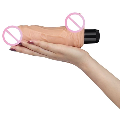 Реалистичный вибратор LOVETOY Reel Feel Flexi Vibrator Flesh 9" (телесный): Назначение Вагинальные