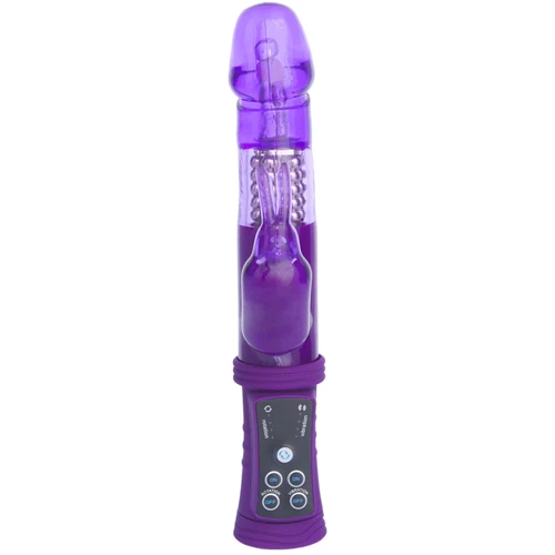 Вибратор с клиторальным стимулятором A-Toys High-Tech Fantasy: Длина, см 22