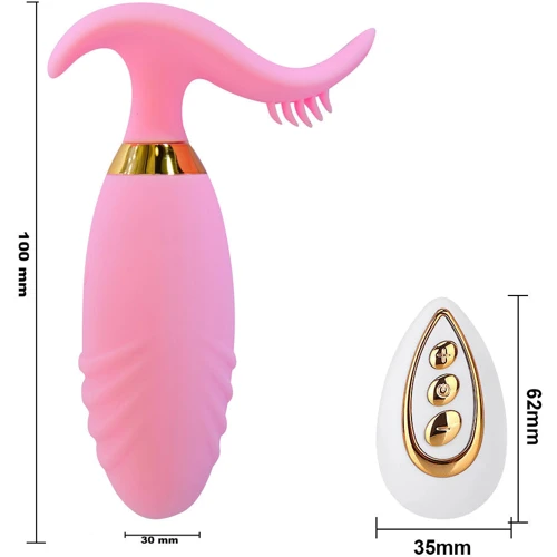 Віброяйце з пультом NDS B25-3 Light Pink (23755): Тип управління На дистанционном управлении