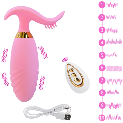 Віброяйце з пультом NDS B25-3 Light Pink (23755): Тип і форма Виброяйцо