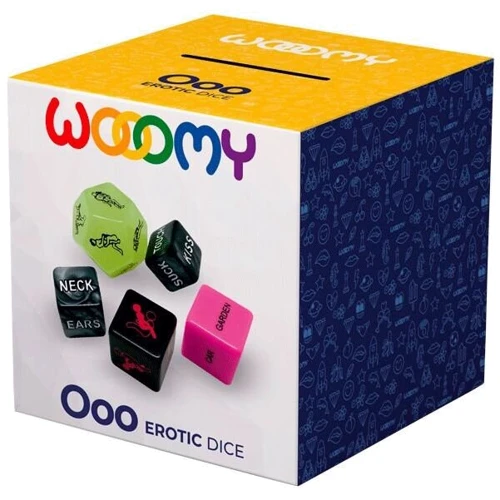 Набор кубиков Wooomy Ooo 5 Dice Set: Для кого Для пары