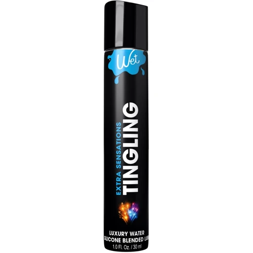 Охолоджуючий лубрикант на водно-силіконовій основі Wet Extra Sensations Tingling (30 мл)