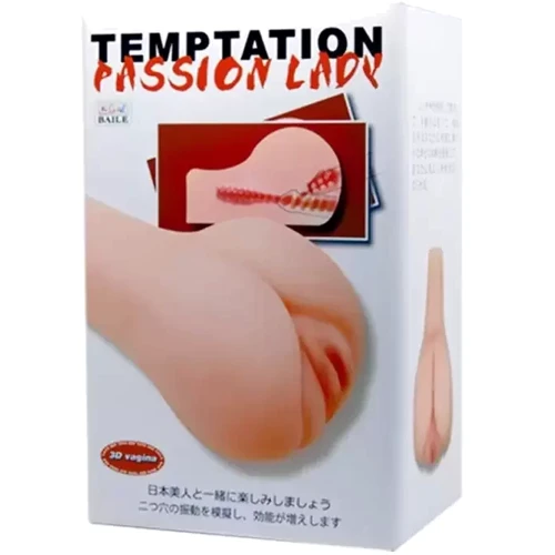 Мастурбатор вагина и анус с вибрацией TAMPTATION Passion Lady, BM-009041: Материал TPE (термопластичный эластомер)
