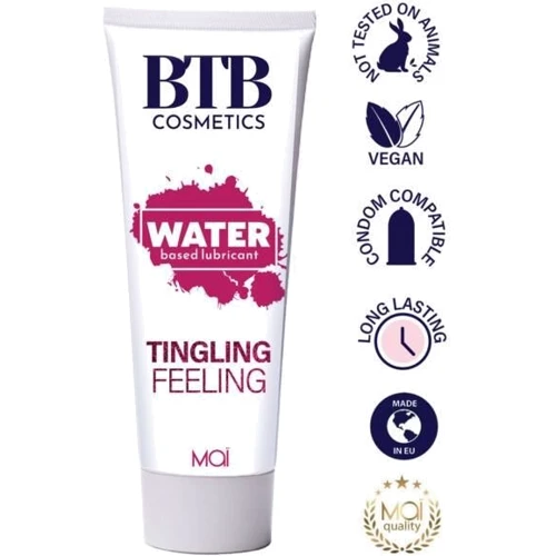 Лубрикант на водній основі з ефектом вібрації MAI BTB Tingling Feeling (100 мл): Для кого Унисекс