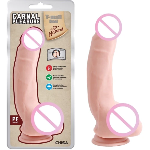 Фаллоимитатор Chisa T-skin ReaL Carnal Pleasure Flesh: Назначение Вагинальные