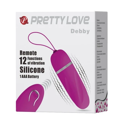 Виброяйцо серії Pretty Love DEBBY, BI-014405W: Тип і форма Виброяйцо