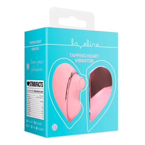 Вібратор-серце Loveline Рink фото 8