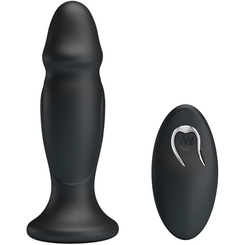 Анальная пробка с вибрацией Mr.Play Vibrating Anal Plug Black фото 7