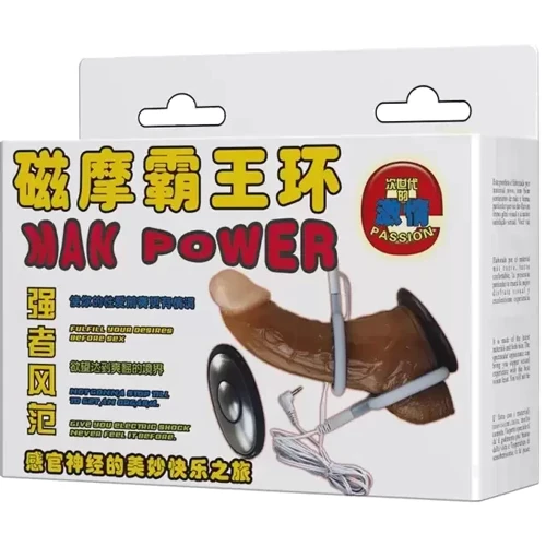 Електростимулятор на пеніс BAILE - Man Power, BI-014118-3 фото 6