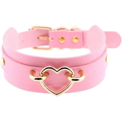 Чокер-нашийник SKN-AS20 PINK Gold