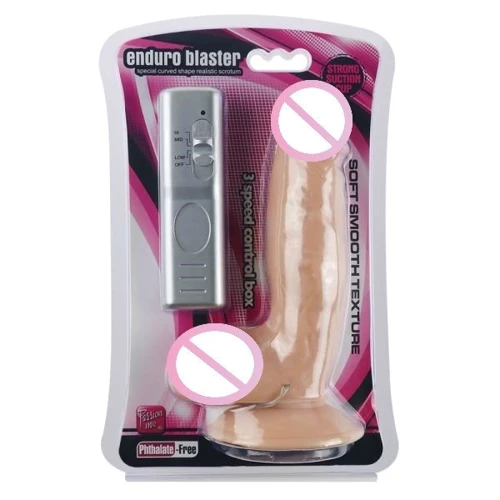 Вибратор LoveToy 7.5" Enduro Blaster, Fleshh: Для кого Унисекс