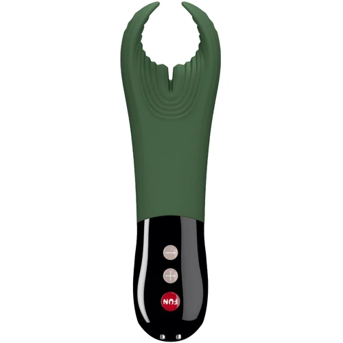 Вибратор для пениса Fun Factory MANTA moss green/black: Тип и форма Вибромассажер