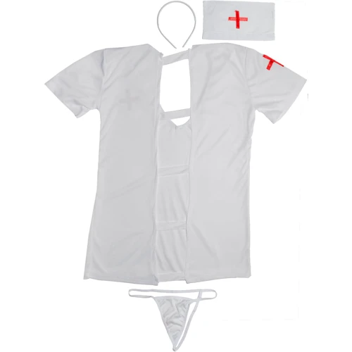Ігровий костюм Медсестра NDS 3021 White/Red M/L (13973) фото 10