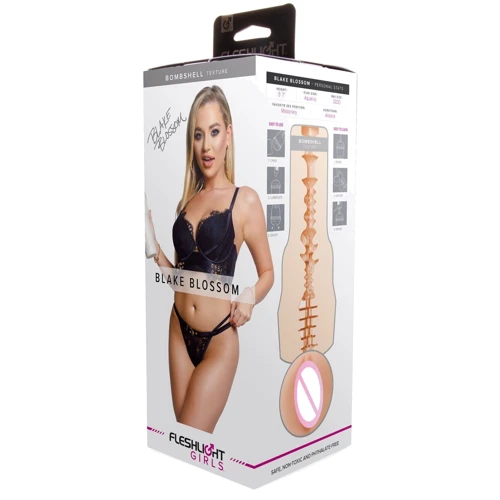 Мастурбатор Fleshlight Girls: Blake Blossom – Bombshell, зі зліпка вагіни, дуже ніжний: Тип Вагина