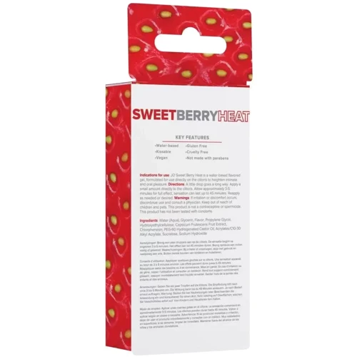 Гель для клітора System JO Stimulant - Sweet Berry Heat зі смаком полуниці (10 мл) фото 3