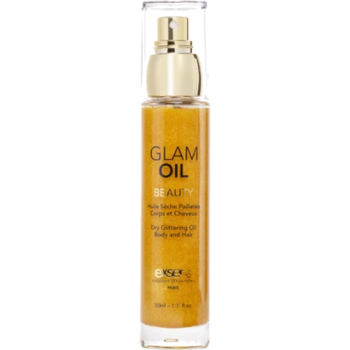 Распродажа! Масло для тела с блеском EXSENS Glam Oil 50мл, с маслом миндаля (03.2021): Тип Масло