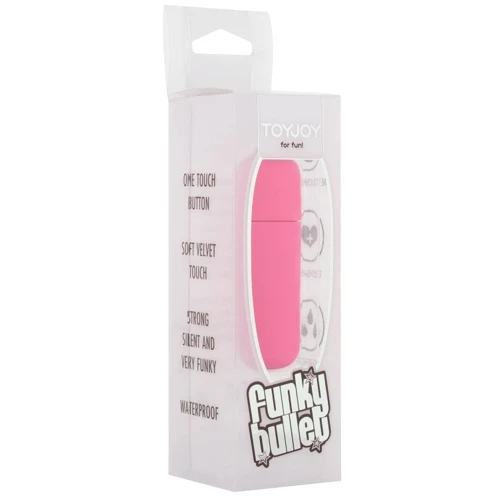Мини вибратор Funky Bullet, 5Х1,5 см, розовый: Для кого Для женщин