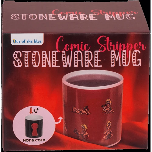 Чашка с термоэффектом OOTB Stoneware Mug Comic Stripper: Для кого Унисекс