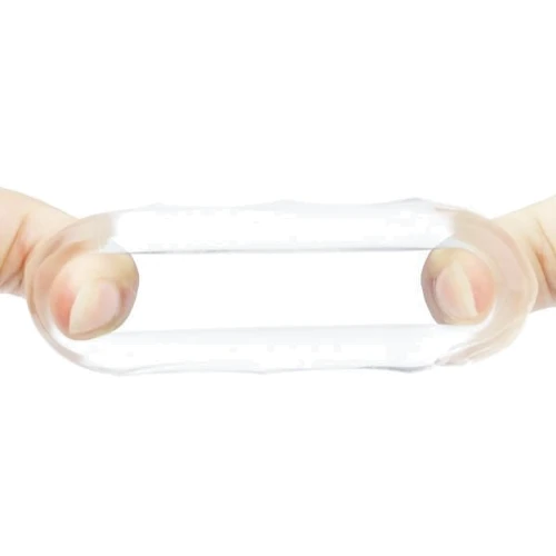 Эрекционное кольцо LoveToy POWER PLUS Cockring, Clear фото 4