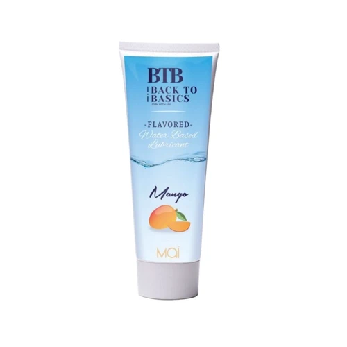 Смазка на водной основе BTB FLAVORED MANGO с ароматом манго (75 мл)