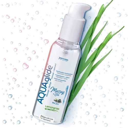 Лубрикант JoyDivision - AQUAglide Massage + Glide Lemongrass, 200 мл: Для кого Унисекс