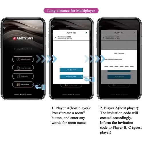 Смарт віброяйце Pretty Love - Kirk Mobile APP remote control, BI-014654HP: Для кого Для жінок