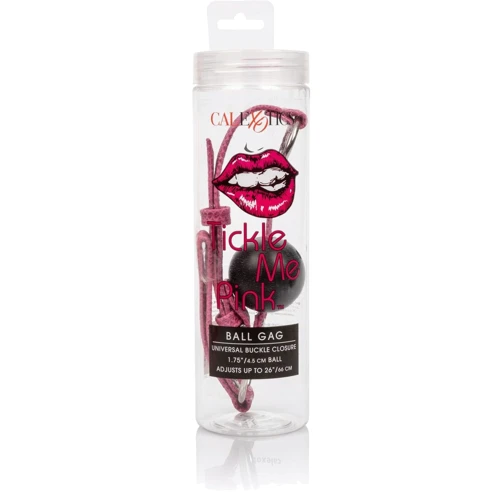 CalExotics Tickle Me Pink Ball Gag - кляп с шариком фото 6