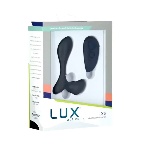 Масажер простати Lux Active – LX3 Vibrating Anal Trainer, пульт дистанційного керування: Для кого Для мужчин