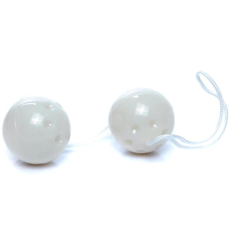 Вагинальные шарики BOSS Series Duo Balls White