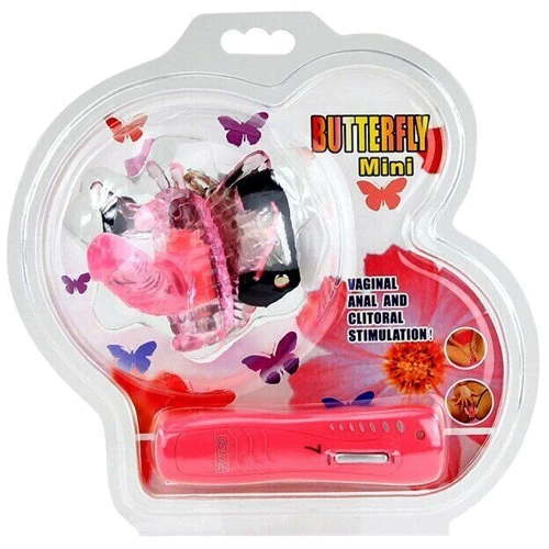 Вібро-стимулятор метелик Butterfly Mini, BI-036012: Діаметр, см 2.2