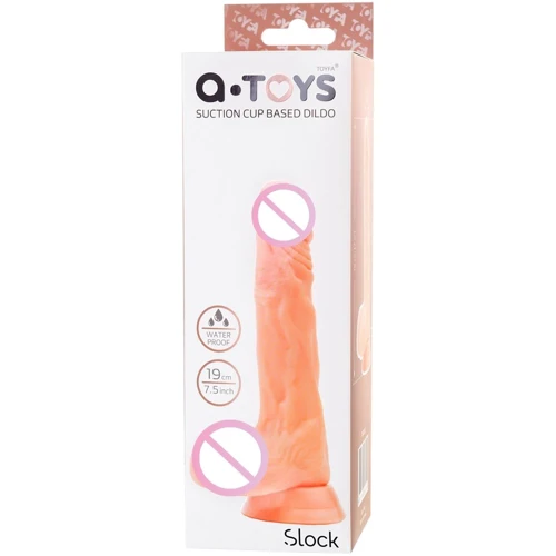 Фалоімітатор Toyfa A-Toys Slock Realistik Dildo Flesh: Призначення Вагинальные