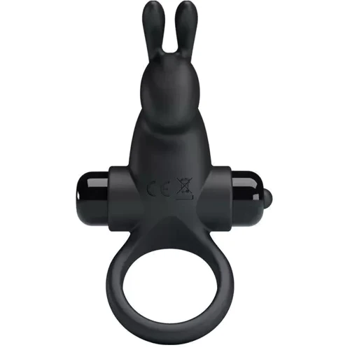 Кольцо эрекционное серии Pretty Love Vibrant penis ring I, BI-210204: Цвет черный